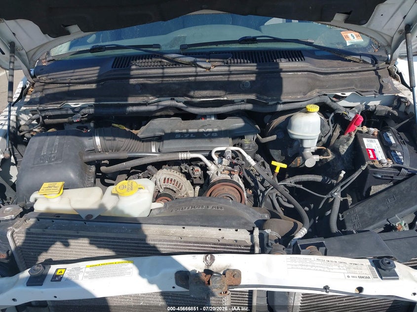 2008 Dodge Ram 1500 Slt VIN: 1D7HU18258S534071 Lot: 45666851