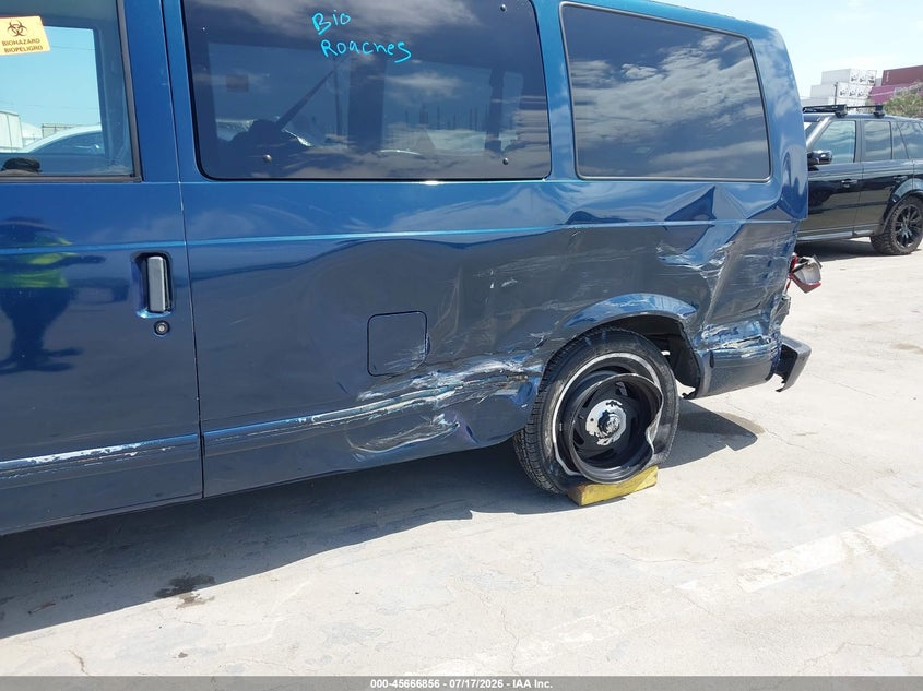 1996 Chevrolet Astro VIN: 1GNDM19WXTB156405 Lot: 45666856