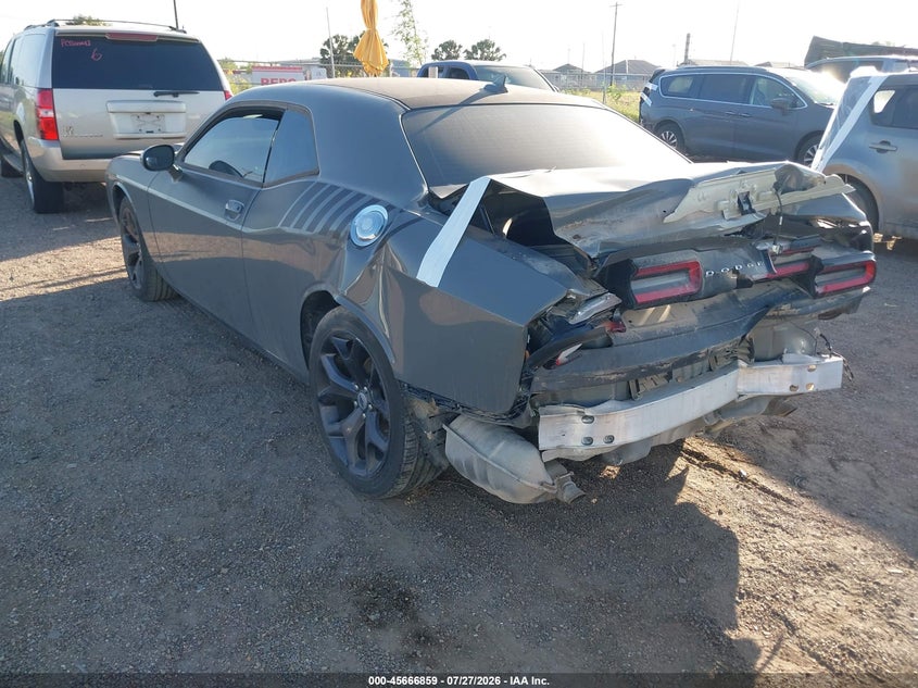 Vin: 2c3cdzag8jh183229, lot: 46165431, dodge challenger sxt plus 20183