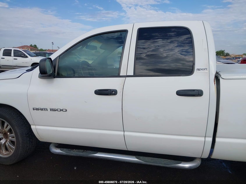 2002 Dodge Ram 1500 St VIN: 3D7HA18ZX2G149626 Lot: 45666870