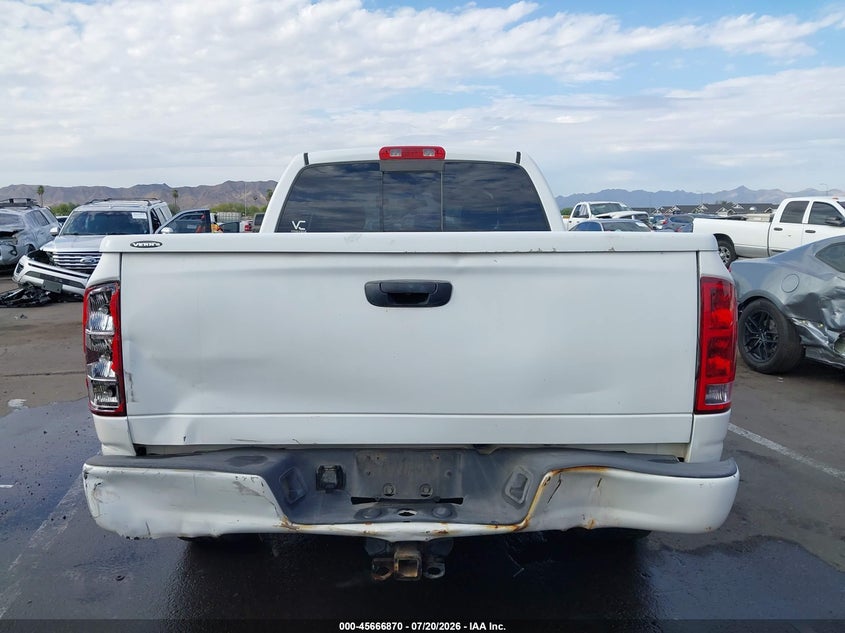2002 Dodge Ram 1500 St VIN: 3D7HA18ZX2G149626 Lot: 45666870