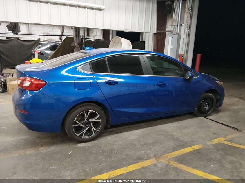 2018 Chevrolet Cruze Lt Auto VIN: 1G1BE5SM7J7130835 Lot: 45666881