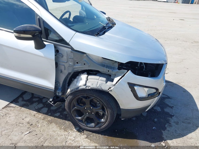 2021 Ford Ecosport Ses VIN: MAJ6S3JLXMC412757 Lot: 45666885