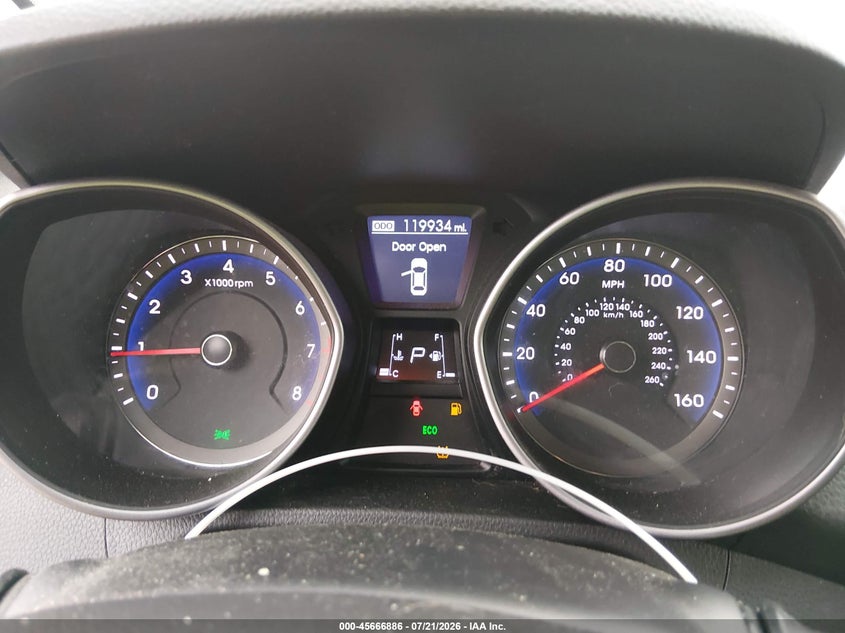 2014 HYUNDAI ELANTRA GT auction photo 7
