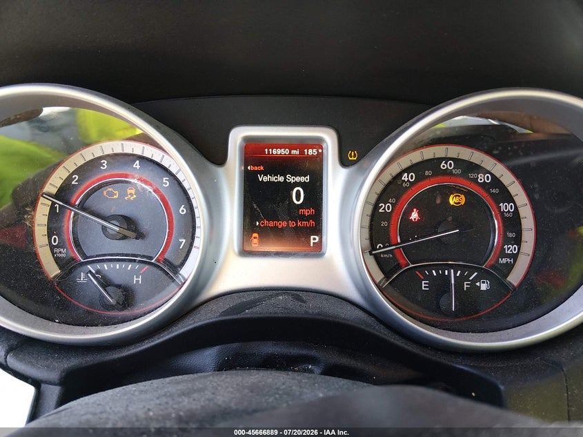 2017 Dodge Journey Se VIN: 3C4PDCAB2HT701643 Lot: 45666889