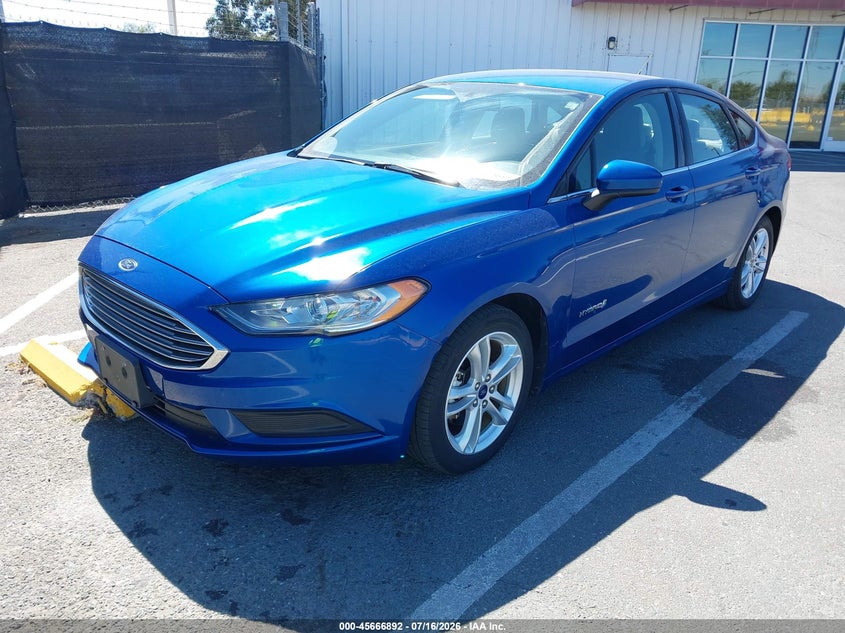 2018 FORD FUSION HYBRID auction photo 2