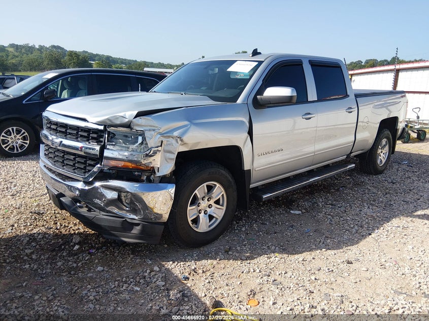 2018 Chevrolet Silverado, Удар спереди, IAAI, VIN 1GCUKREC9JF203812 — фото 2