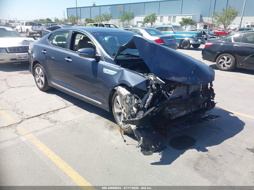 Vin: knagn4ad1e5070249, lot: 46165497, kia optima hybrid ex 2014 img_1