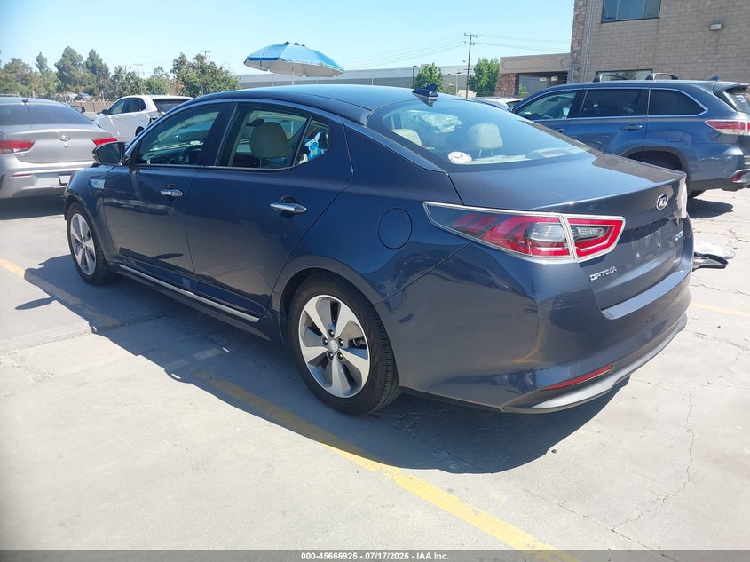 Vin: knagn4ad1e5070249, lot: 46165497, kia optima hybrid ex 20143