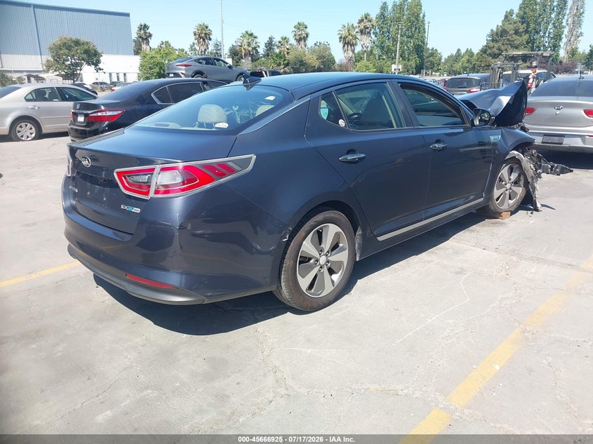 Vin: knagn4ad1e5070249, lot: 46165497, kia optima hybrid ex 20144