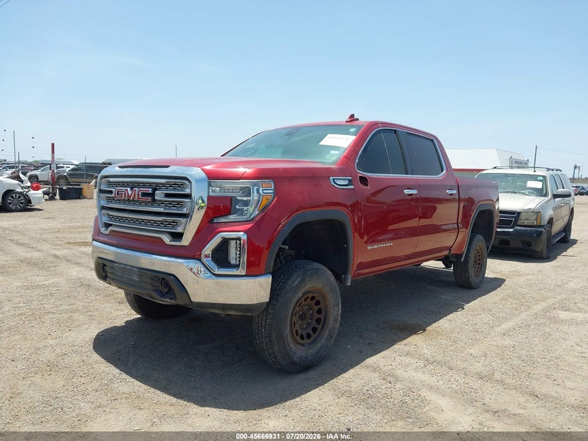 2019 GMC Sierra, Удар ззаду, IAAI, VIN 3GTU9DED5KG120532 — фото 2