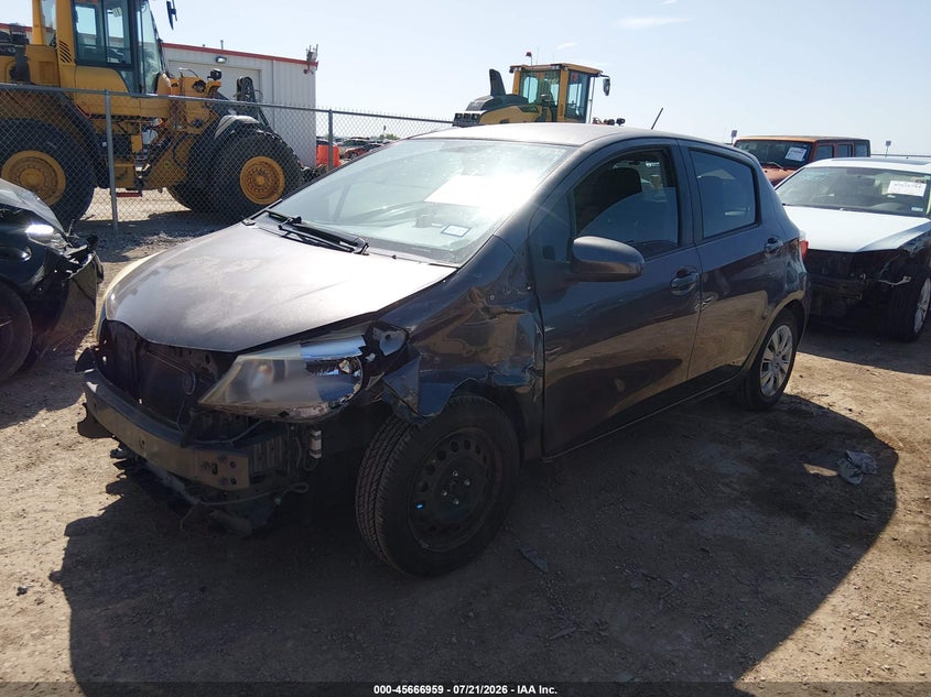 2012 TOYOTA YARIS — zdjęcie 2
