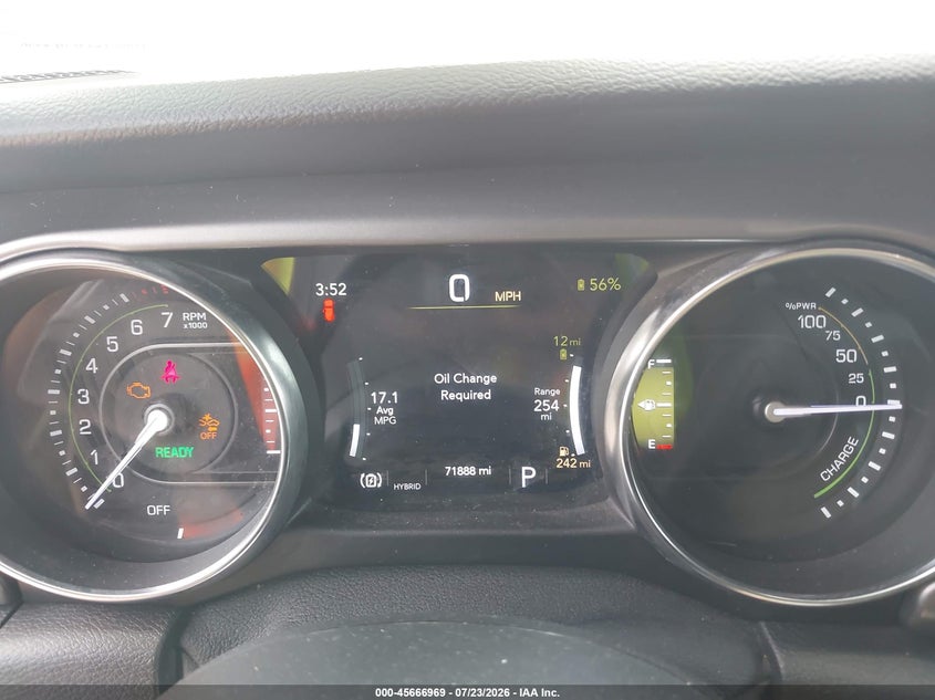 JEEP WRANGLER 4XE 2021 VIN 1C4JJXR62MW845453