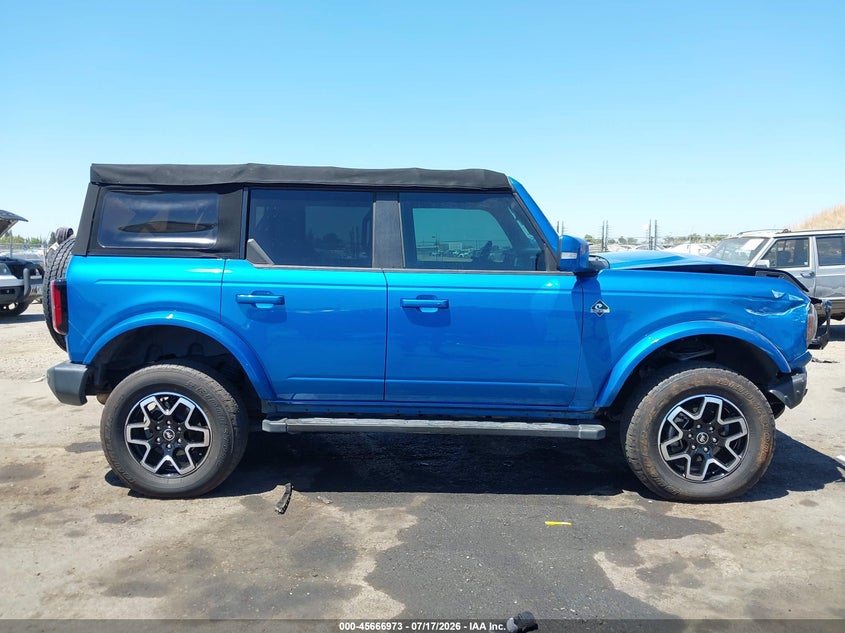 2021 Ford Bronco Outer Banks VIN: 1FMEE5DP5MLA94646 Lot: 45666973