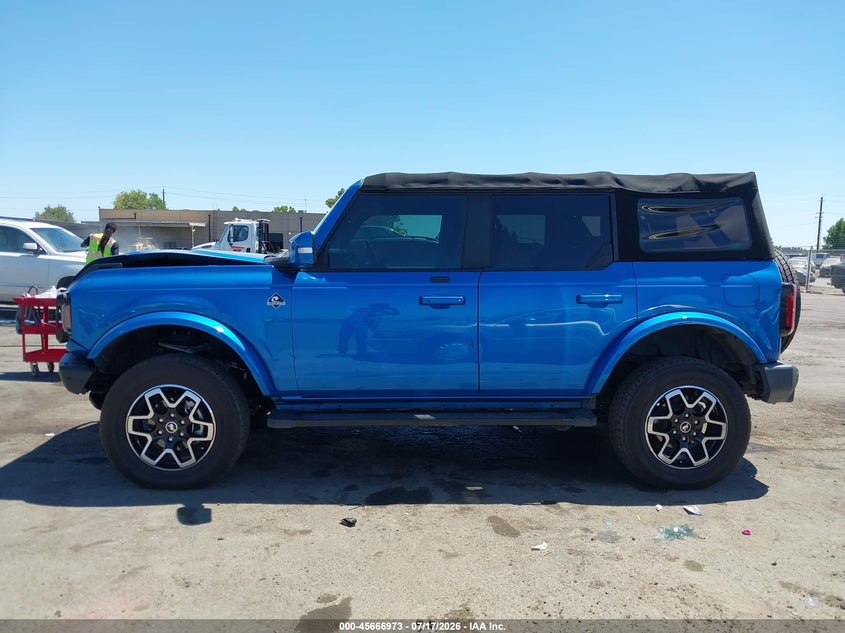 2021 Ford Bronco Outer Banks VIN: 1FMEE5DP5MLA94646 Lot: 45666973
