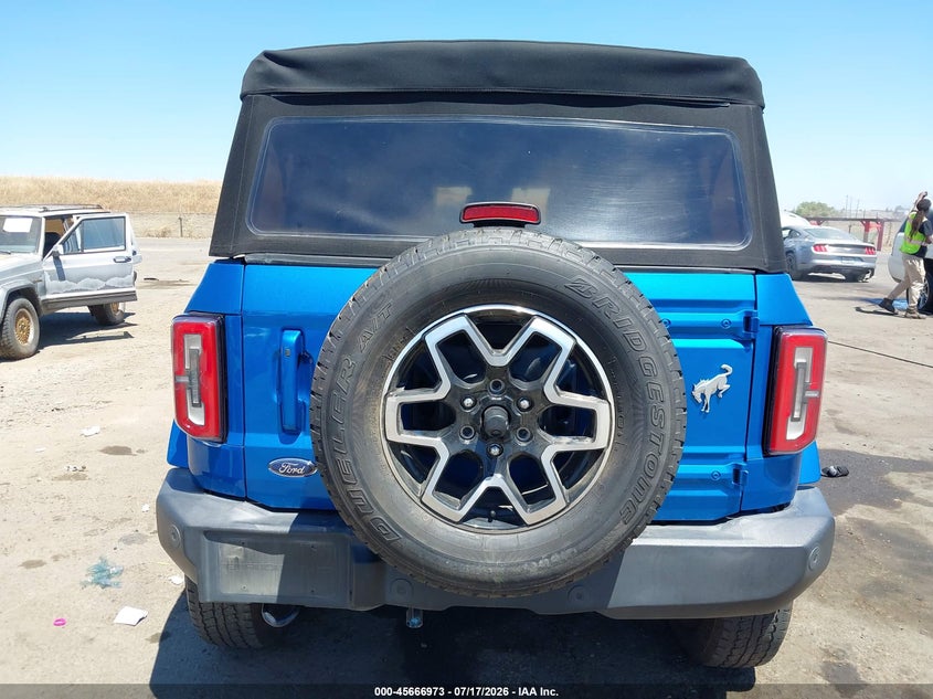 2021 Ford Bronco Outer Banks VIN: 1FMEE5DP5MLA94646 Lot: 45666973