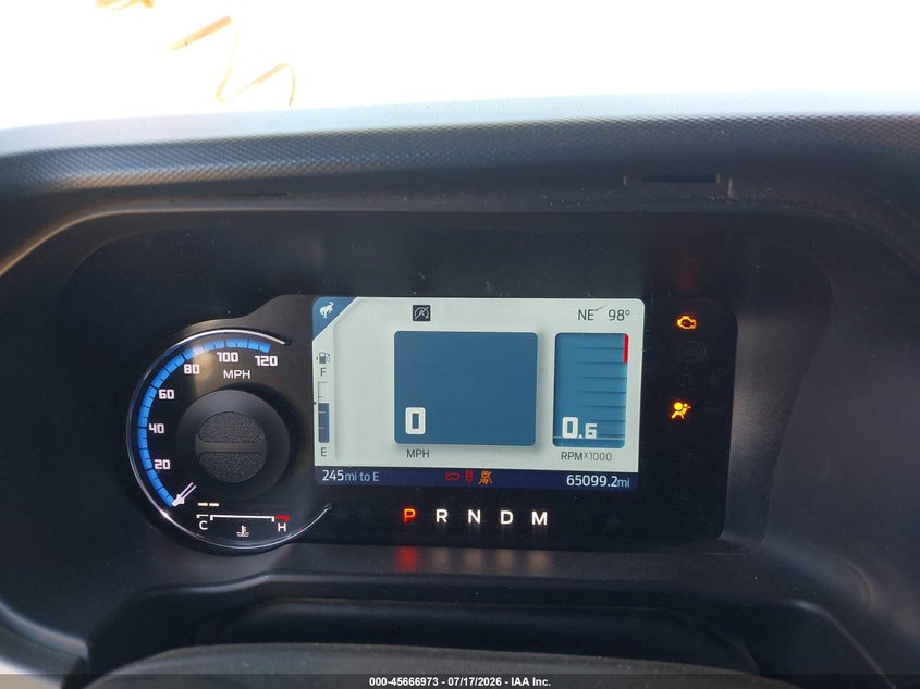 2021 Ford Bronco Outer Banks VIN: 1FMEE5DP5MLA94646 Lot: 45666973