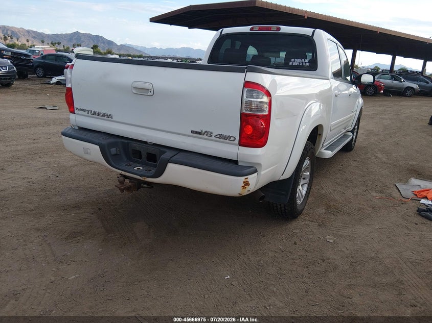 2006 Toyota Tundra Limited V8 VIN: 5TBDT481X6S514353 Lot: 45666975