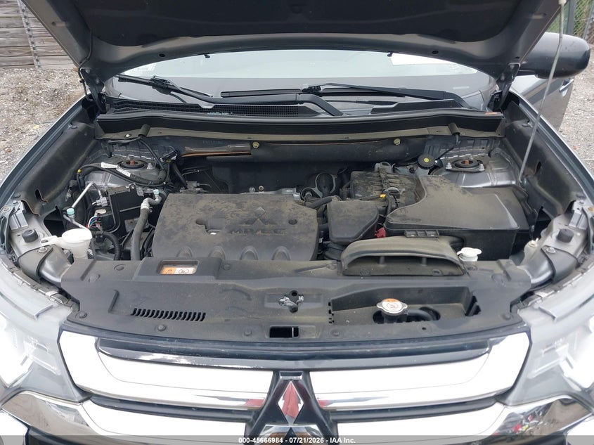 2017 Mitsubishi Outlander Es VIN: JA4AZ2A32HZ020850 Lot: 45666984