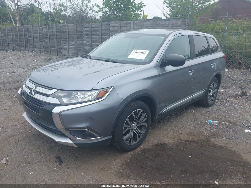 2017 Mitsubishi Outlander Es VIN: JA4AZ2A32HZ020850 Lot: 45666984