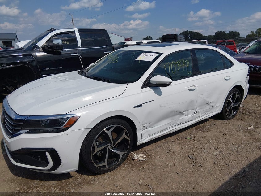 2021 Volkswagen Passat 2.0T R-Line VIN: 1VWMA7A38MC008767 Lot: 45666987