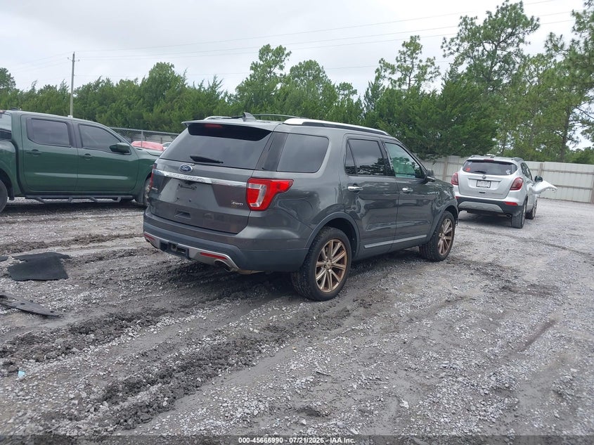 Vin: 1fm5k8f86hgc38266, lot: 46165562, ford explorer limited 20174