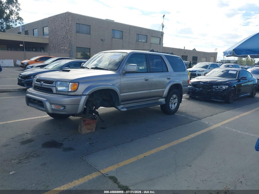 2002 Toyota 4Runner Sr5 V6 VIN: JT3GN86R020256067 Lot: 45666995