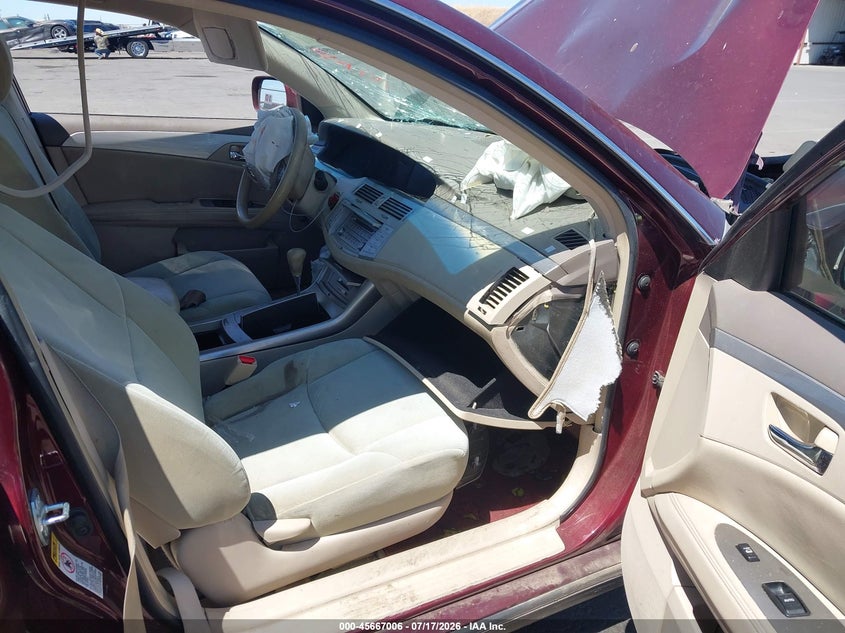 TOYOTA AVALON 2007 VIN 4T1BK36B97U244306