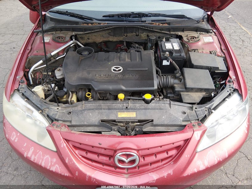 2003 Mazda Mazda6 I VIN: 1YVFP80C335M25292 Lot: 45667007
