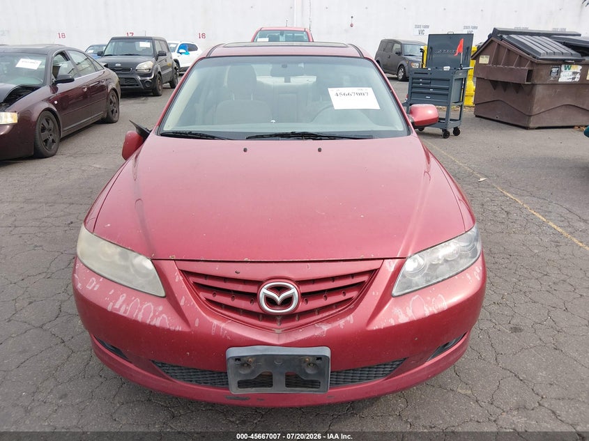 2003 Mazda Mazda6 I VIN: 1YVFP80C335M25292 Lot: 45667007