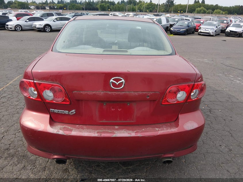 2003 Mazda Mazda6 I VIN: 1YVFP80C335M25292 Lot: 45667007
