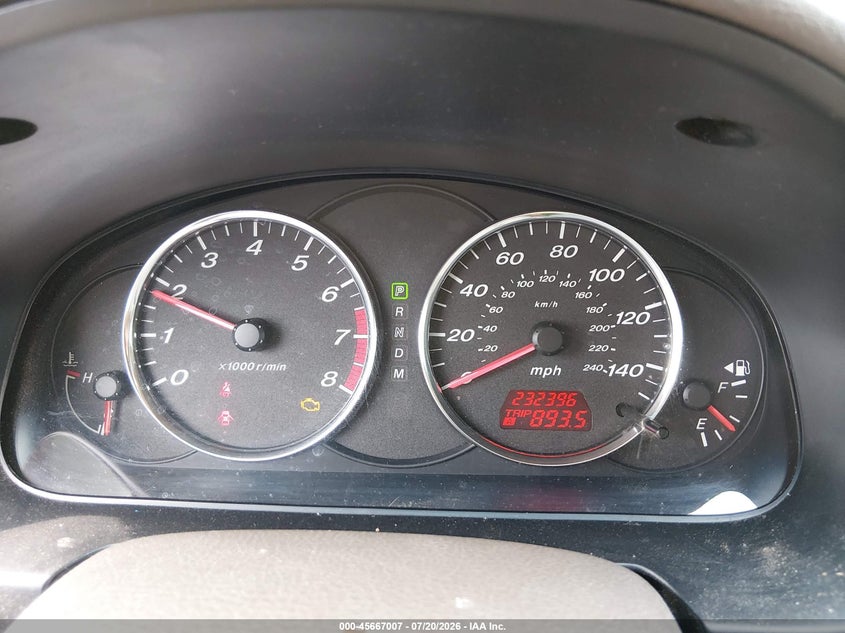 2003 Mazda Mazda6 I VIN: 1YVFP80C335M25292 Lot: 45667007