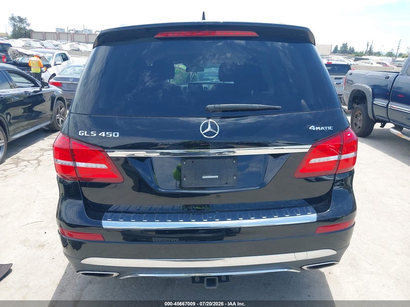 2018 Mercedes-Benz Gls 450 4Matic VIN: 4JGDF6EE2JB056014 Lot: 45667009