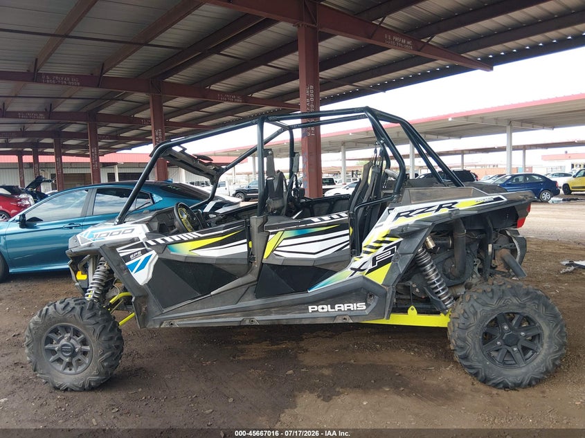 2017 Polaris Rzr Xp 4 1000 Eps VIN: 3NSVFE99XHF795010 Lot: 45667016