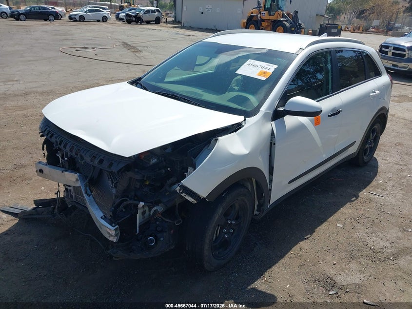 Vin: kndcb3lc8n5511058, lot: 46165616, kia niro lx 20222