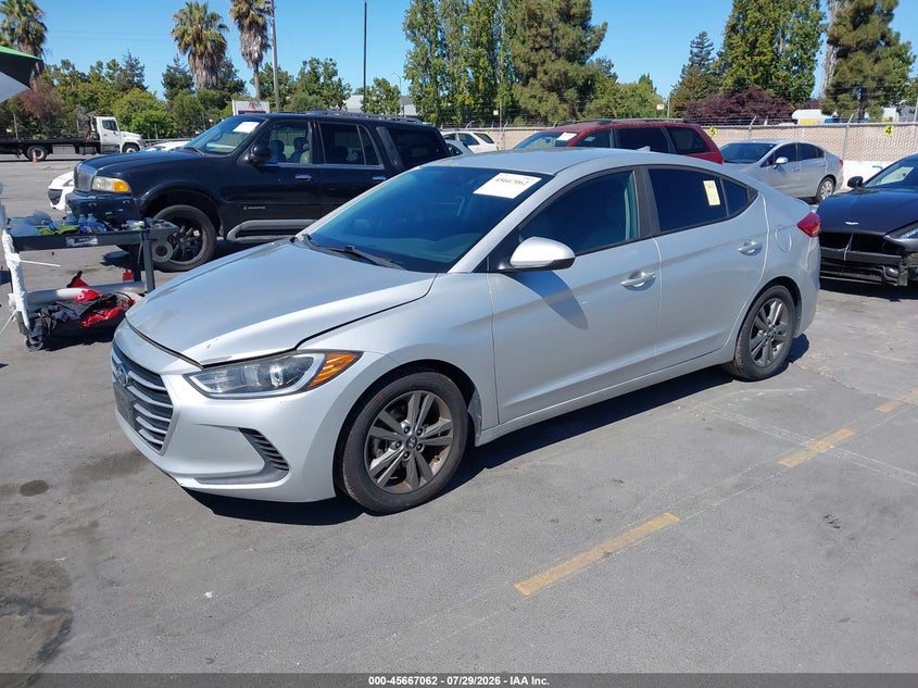 Vin: 5npd84lf8hh055862, lot: 46165634, hyundai elantra se 20172
