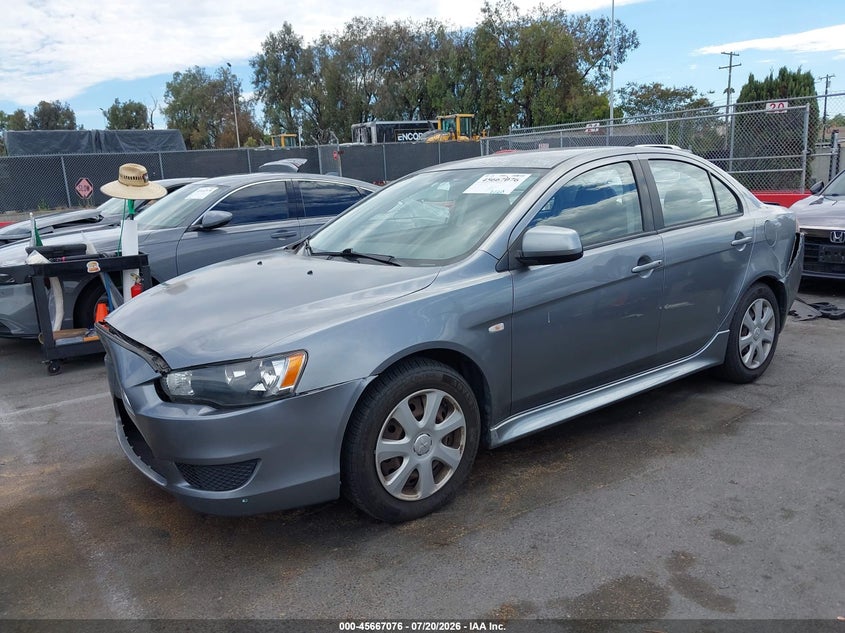 Vin: ja32u2fu6du019037, lot: 46165648, mitsubishi lancer es 20132
