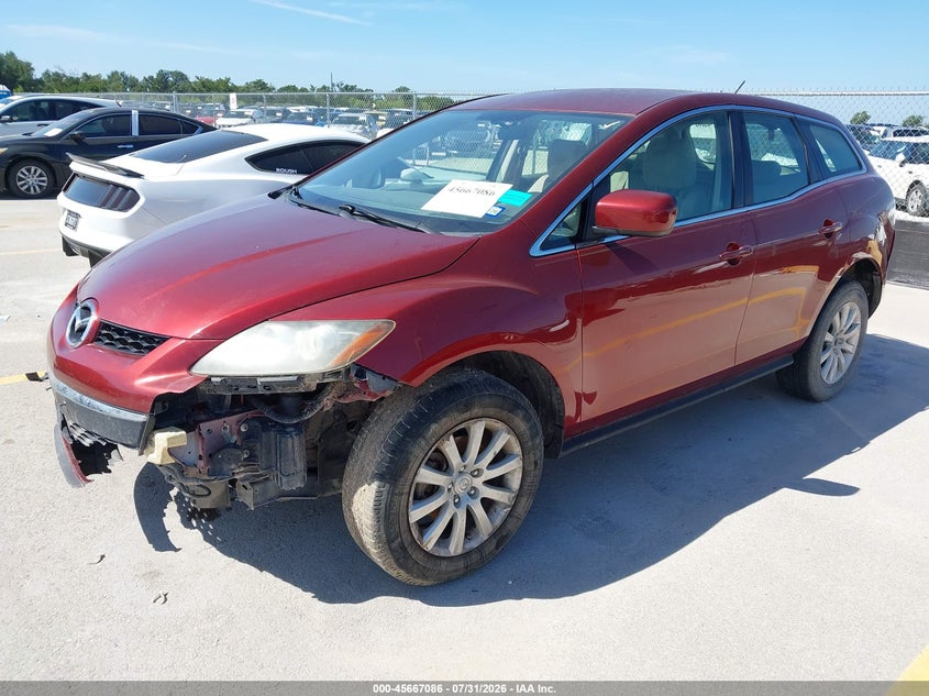 Vin: jm3er2w56a0334276, lot: 46165657, mazda cx-7 i sv 20102