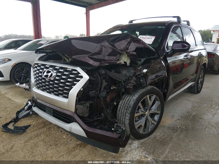 2021 Hyundai Palisade Limited VIN: KM8R54HE7MU198604 Lot: 45667091