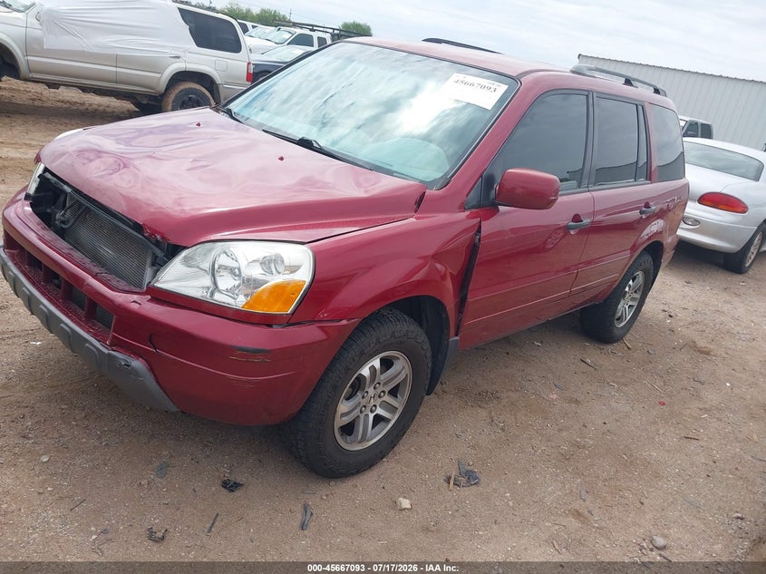 2005 HONDA PILOT auction photo 2