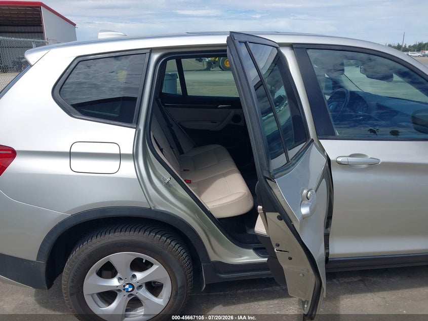2012 BMW X3 xDrive28I VIN: 5UXWX5C5XCL722197 Lot: 45667105
