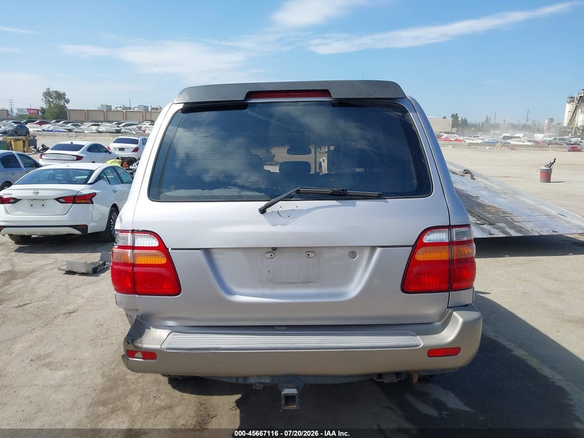 2001 Toyota Land Cruiser VIN: JTEHT05J712003703 Lot: 45667116