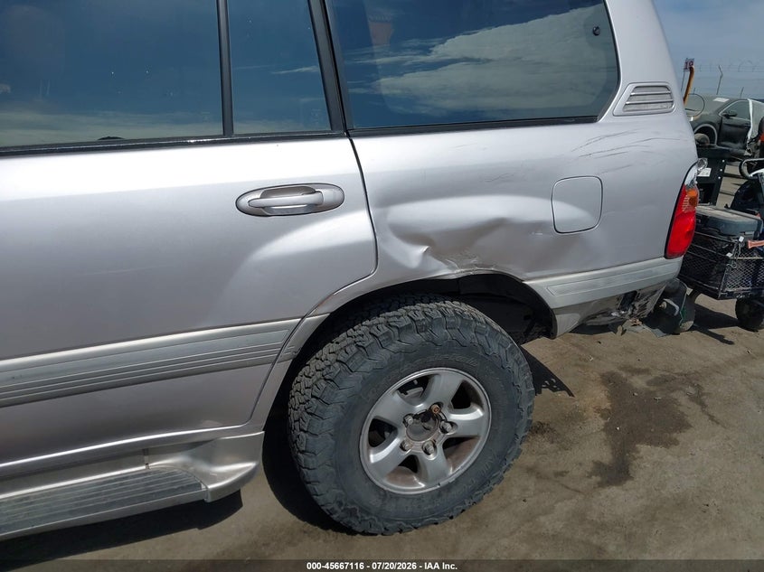 2001 Toyota Land Cruiser VIN: JTEHT05J712003703 Lot: 45667116