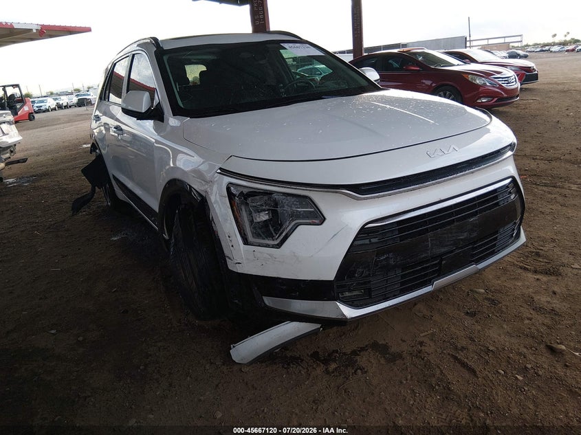Vin: kndct3le7p5060383, lot: 46165692, kia niro sx touring 2023 img_1