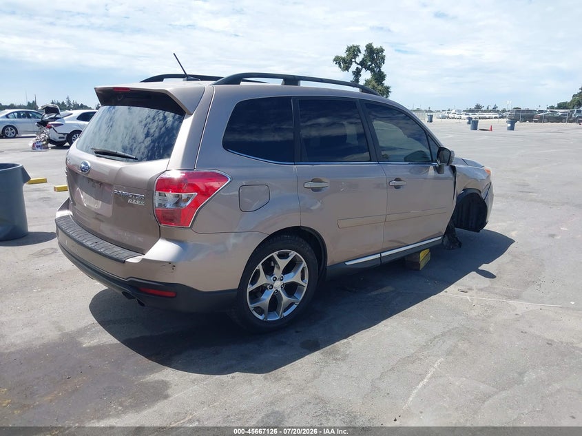 Vin: jf2sjauc4fh569686, lot: 46165698, subaru forester 2.5i touring 20154