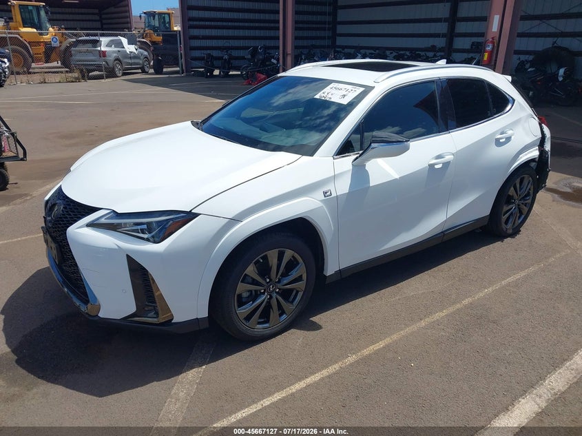 Vin: jthr3jbhxn2050437, lot: 46165699, lexus ux 200 f sport 20222