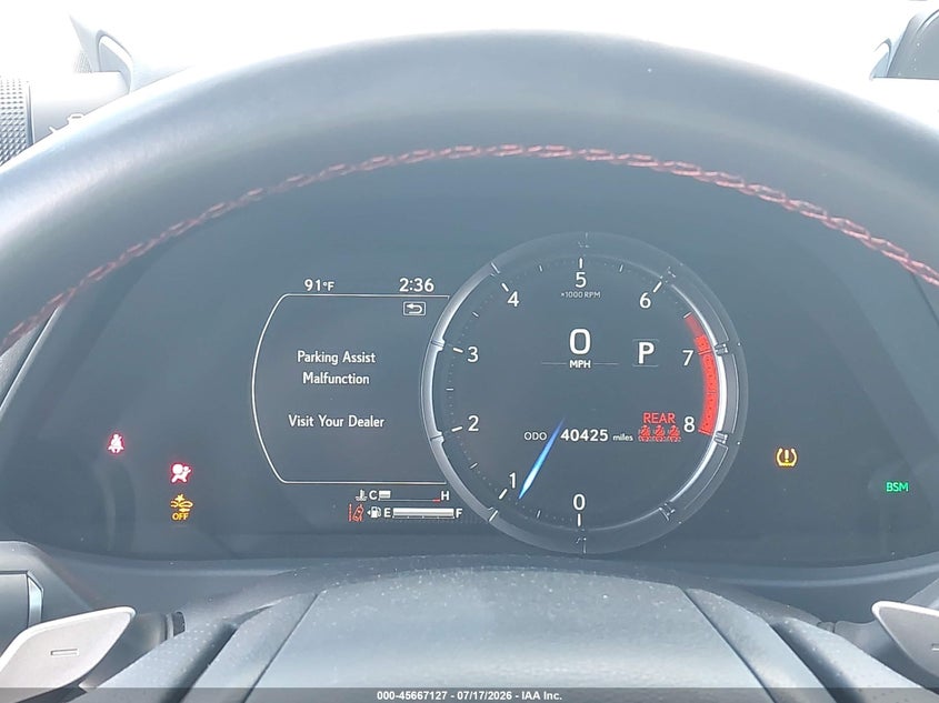 2022 Lexus Ux 200 F Sport VIN: JTHR3JBHXN2050437 Lot: 45667127