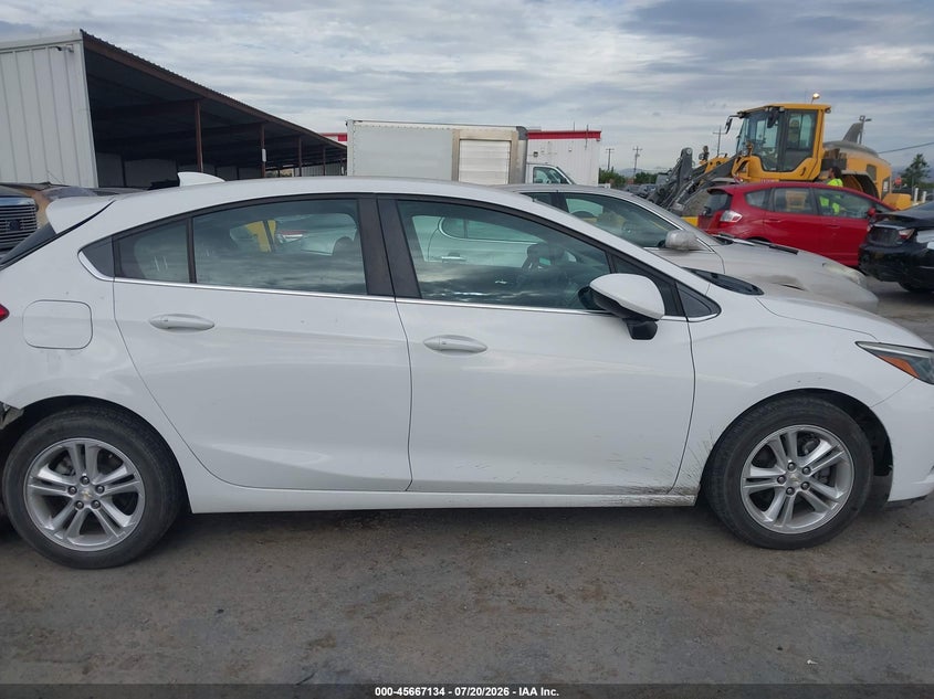 2018 Chevrolet Cruze Lt Auto VIN: 3G1BE6SM6JS587790 Lot: 45667134