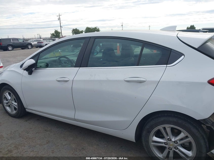 2018 Chevrolet Cruze Lt Auto VIN: 3G1BE6SM6JS587790 Lot: 45667134