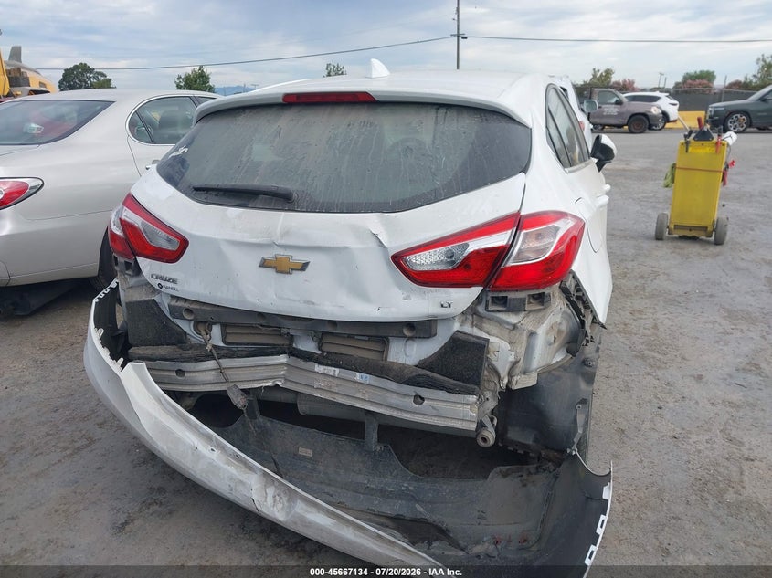 2018 Chevrolet Cruze Lt Auto VIN: 3G1BE6SM6JS587790 Lot: 45667134